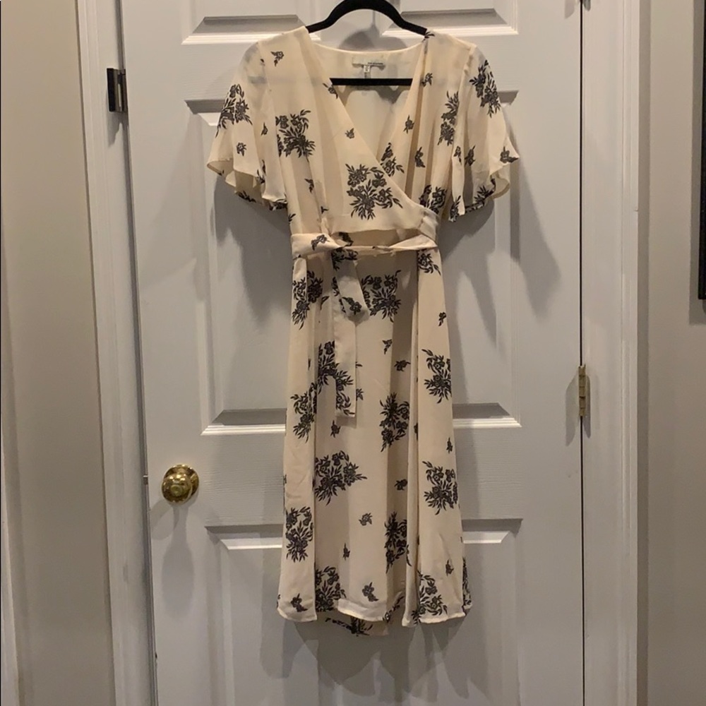 June & Hudson Wrap Midi Dress (medium)